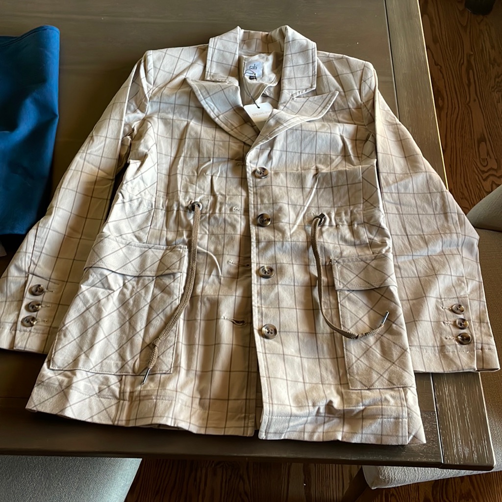 Nwt Cabi Windowpain Jacket. Super Cute!!